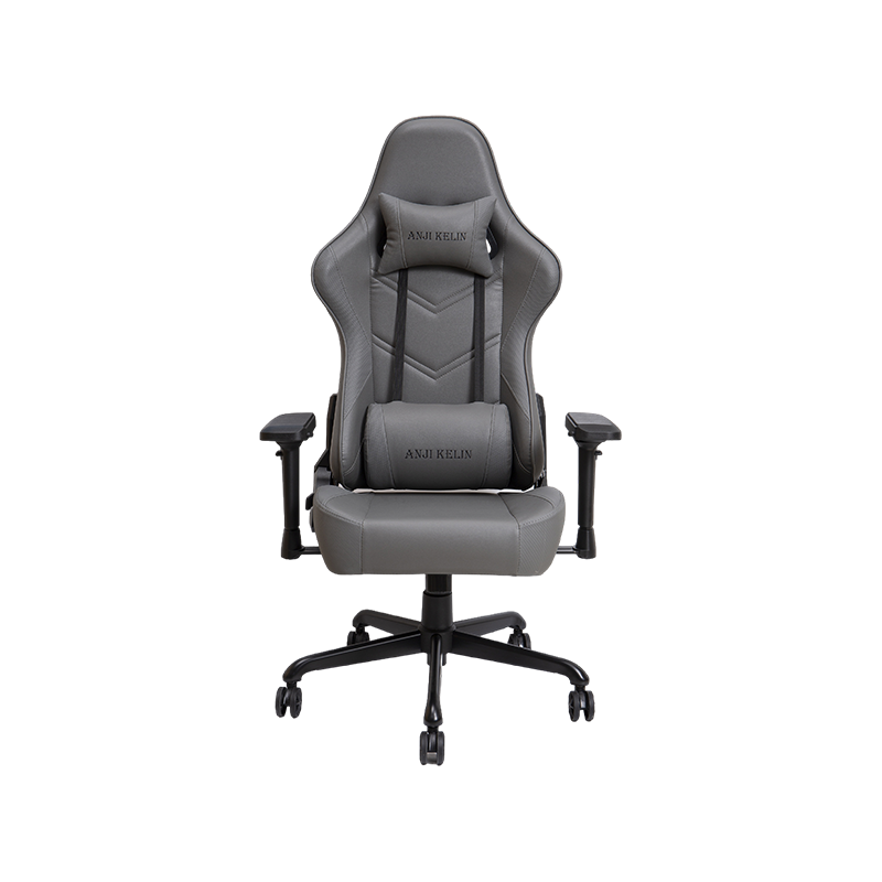 Grå Justerbar Armlæn Design Avanceret luksus gaming stol